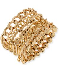 Women S R J Graziano Jewelry Page 8 R J Graziano Multi Row Stretch Bracelet Lyst