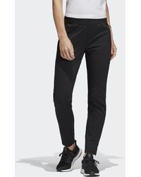 adidas Id Glory 78 Skinny Pants in Black Lyst adidas Id Glory 78 Skinny Pants in Black Lyst