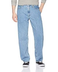 Lyst - Levi's 570 Baggy Tapered Fit Jeans - Rinse in Blue for Men