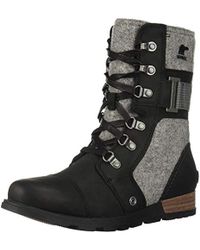 sorel major low black