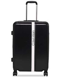 calvin klein red suitcase