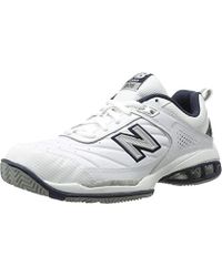 New Balance Mc806 Tennis Shoe, White, 14 4e Us in White for Men - Lyst