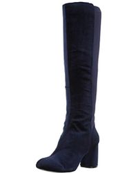 cheyin cylinder heeled boots
