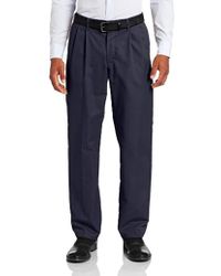 lee men's total freedom relaxed classic fit flat front pant