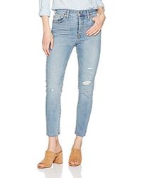 Levi's Wedgie Skinny Jeans - Blue