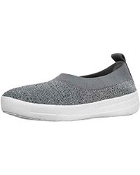 fitflop uberknit crystal ballerinas