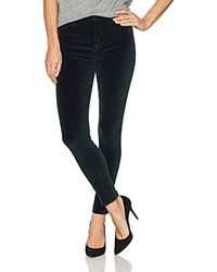 Hudson Jeans Barbara High Waist Super Skinny Ankle Velvet Jean - Multicolour
