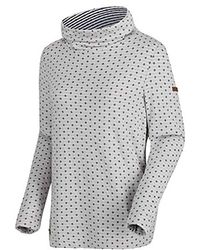 Regatta Womens Harmonia Cowl Neck Two Tone Sweater Jumper