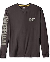 Men's Caterpillar Long-sleeve t-shirts On Sale - Lyst