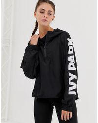 Ivy Park Logo Zip Jacket - Black