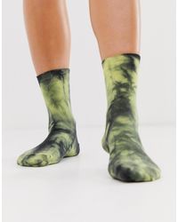 ASOS Calzini tie-dye - Verde