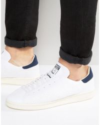 stan smith woven trainers