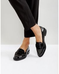 dr martens black mariel flat shoes