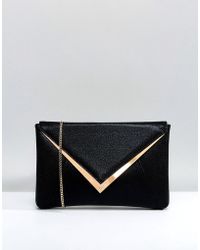 dune envelope clutch bag