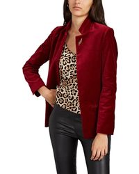 Zadig & Voltaire volly Velours Velvet Blazer - Red