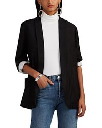 Zadig & Voltaire Verdun Bright Metallic Blazer - Black