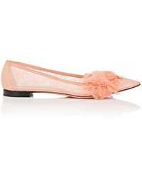 rochas ballet flats