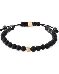 Men S Shamballa Jewels Bracelets Shamballa Jewels Diamond Beaded Bracelet Lyst