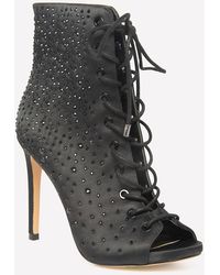 bebe savita slouch bootie