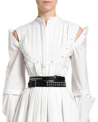 alexander mcqueen studded belt