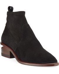 kori bootie with rhodium