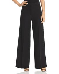 sequin side stripe trousers