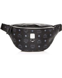 mcm bum bag black