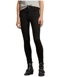 all saints black jeans