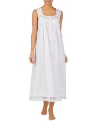 Eileen West Ballet Classic Short - Sleeve Nightgown - White