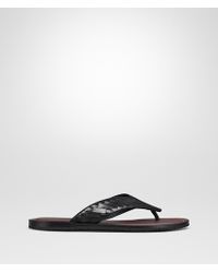 bottega veneta mens flip flops