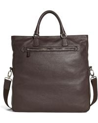 brooks brothers leather garment bag