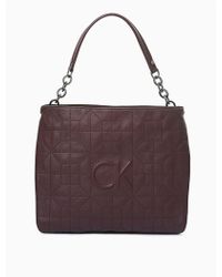 calvin klein rum raisin purse