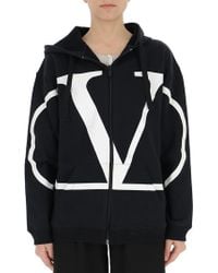 valentino rockstud hoodie