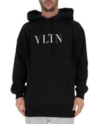 valentino black hoodie