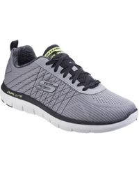skechers men's memory foam trainers