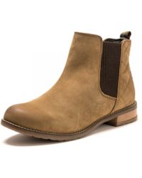 barbour abigail boots cognac