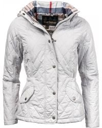 Barbour Millfire Quilted Womens Jacket - Multicolour