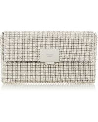 dune diamante clutch bag