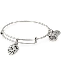 Lyst Alex And Ani Palm Beach Charm Bangle In Metallic Alex And Ani Palm Leaf Charm Bangle Lyst