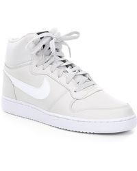 Lyst , Nike Ebernon Mid Basketball Sneaker in Black for Men