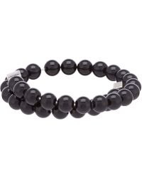 Lyst Alex And Ani Men S Beaded Sodalite Wrap Bracelet In Metallic Alex And Ani Men S Beaded Onyx Wrap Bracelet Lyst