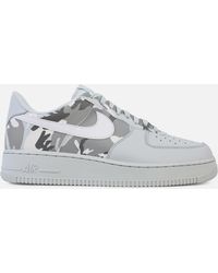 lyst nike air force 1 07 lv8 in grigio per gli uomini. lyst nike air force 1 07 lv8 in grigio per gli uomini.