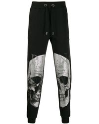 skull track pants