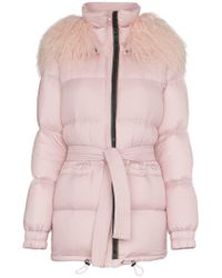Pink Fur Coats - Women’s Pink Fur Coats - Lyst