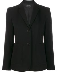 Theory Schmale Jacke - Schwarz