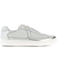 prada panelled low top sneakers