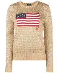 ralph lauren flag jumper men's