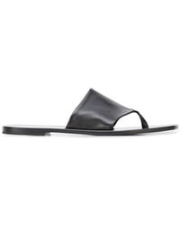 the row satin sandals