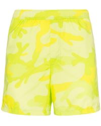 À Imprimé De Camouflage Short Bain mNwynOv80