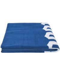 Lyst - Serviette de plage à logo Benetton pour homme en coloris Bleu Lyst - Serviette de plage à logo Benetton pour homme en coloris Bleu